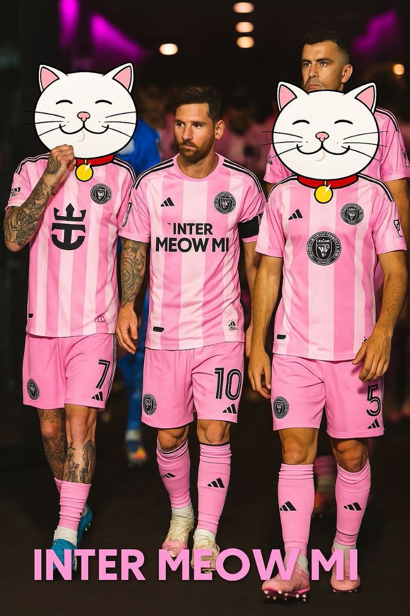 Shiro Neko (@shiro) on Twitter photo <a href="/InterMiamiCF/">Inter Miami CF</a> <a href="/LeaguesCup/">Leagues Cup</a> Let's go!
The Shiro duo is ready to fill in just in case!
Inter #Meowmi takeover! <a href="/InterMiamiCF/">Inter Miami CF</a> <a href="/LeaguesCup/">Leagues Cup</a> Let's go!
The Shiro duo is ready to fill in just in case!
Inter #Meowmi takeover!