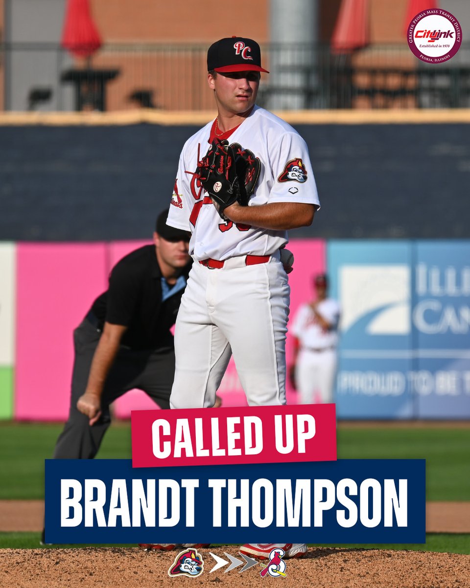 Peoria Chiefs (@peoriachiefs) on Twitter photo Roster Moves: Congratulations to Randel Clemente, Hunter Hayes, Graysen Tarlow & Brandt Thompson on being called up to the <a href="/Sgf_Cardinals/">Springfield Cardinals</a>! 😀
#peoriachiefs Roster Moves: Congratulations to Randel Clemente, Hunter Hayes, Graysen Tarlow & Brandt Thompson on being called up to the <a href="/Sgf_Cardinals/">Springfield Cardinals</a>! 😀
#peoriachiefs