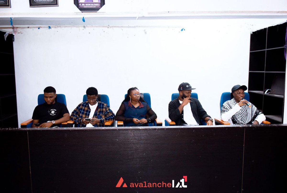 We had a short break and moved into an engaging panel session, one tailored directly to the students “Navigating a career in Web3 as a Student”. 

Thanks to <a href="/therachelosagie/">REO♟️🥷🏼#WID</a> for handling this panel session and the panelists <a href="/anyathebrand/">Anya | CDPO🐝🔺</a>, <a href="/wondercruise_/">𝕎𝕠𝕟𝕕𝕖𝕣 ℂ𝕣𝕦𝕚𝕤𝕖 ₿ (🔺,🎤,♟️,🦾)</a> <a href="/LaudTheAvatar/">Läud. (Ø,G) 💥</a>,