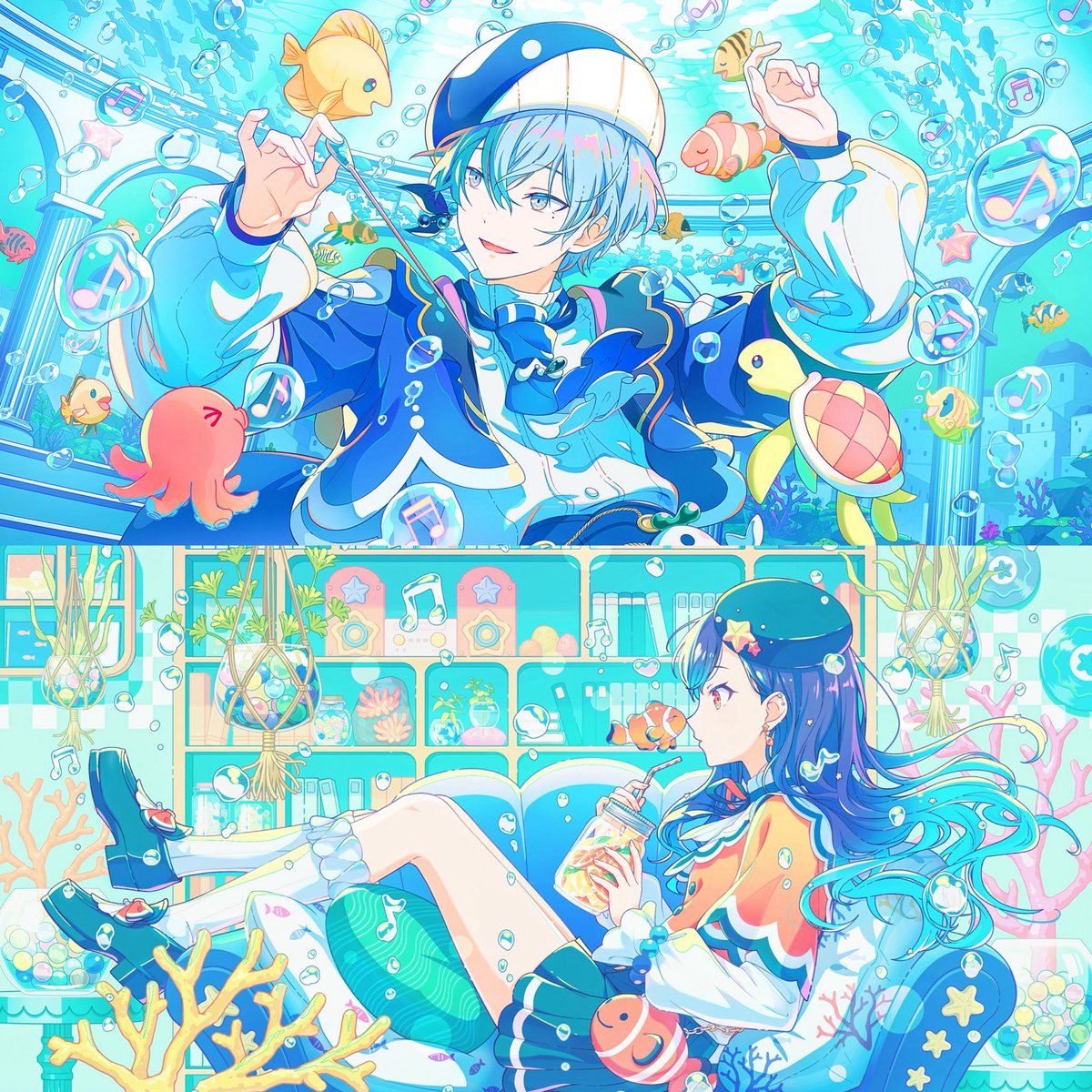 최근에 너무 아름다운 이야기를 들었어요…

안쨩에게 뽀뽀하는 물고기 < 바다의 지휘자인 토우야가 보낸 사랑의 물고기라는 ㅈㅉ 개아름다운 이야기를 들었어요