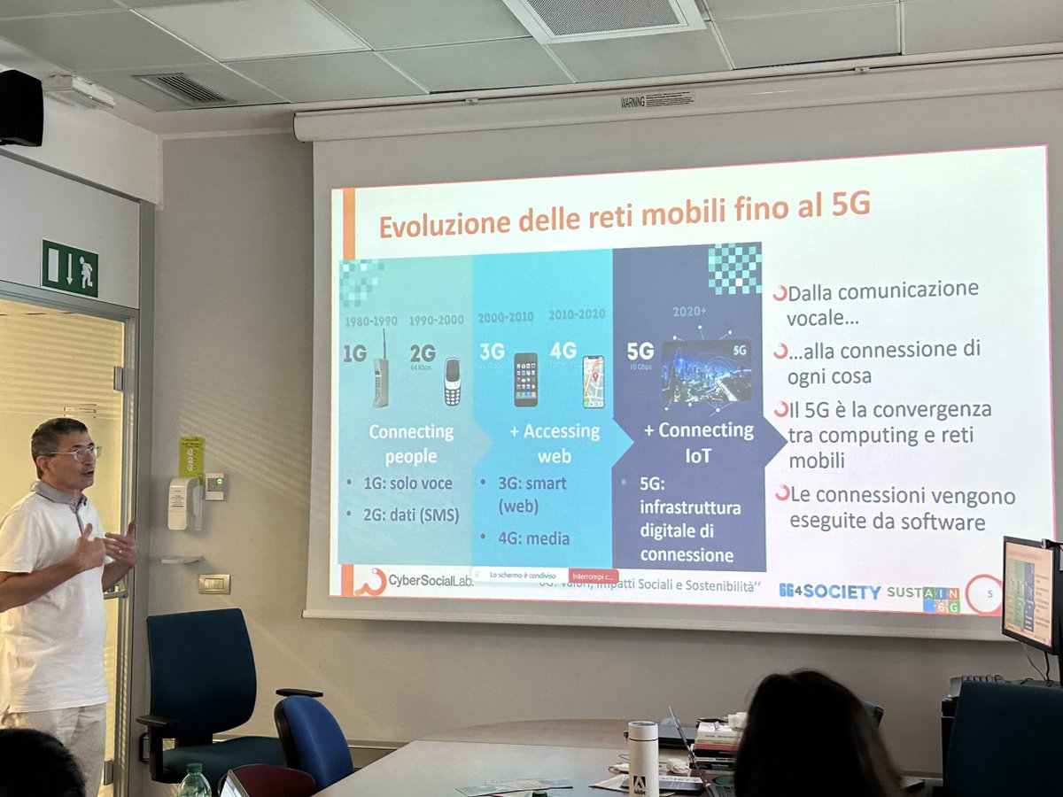 SNS (@6g_sns) on Twitter photo ๐ก What future do we want with #6G? On 4 July, <a href="/6G4Society/">6G4Society</a> joined a workshop at #RomaTREUniversity to explore 6Gโs social impact.
๐ Led by #EmanuelaTangari & #LuigiBriguglio, the session focused on ethics, inclusion & #CivicResponsibility.
๐ Read more: tinyurl.com/5csxexuw ๐ก What future do we want with #6G? On 4 July, <a href="/6G4Society/">6G4Society</a> joined a workshop at #RomaTREUniversity to explore 6Gโs social impact.
๐ Led by #EmanuelaTangari & #LuigiBriguglio, the session focused on ethics, inclusion & #CivicResponsibility.
๐ Read more: tinyurl.com/5csxexuw