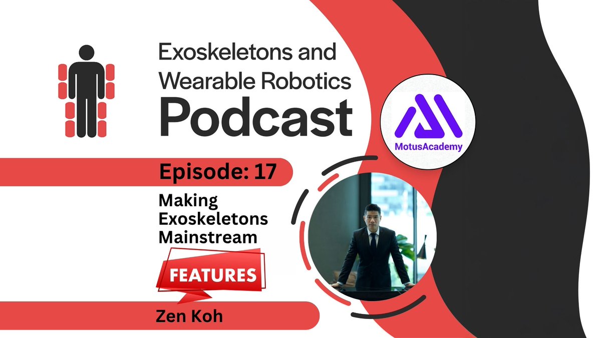 exoskeletonreport.com/2025/08/17-fro… Exoskeletons won’t go mainstream on tech alone. Our special guest, Zen Koh, breaks down UX, evidence, reimbursement &amp; scale: and how to cross the adoption chasm. #exoskeleton #podcast