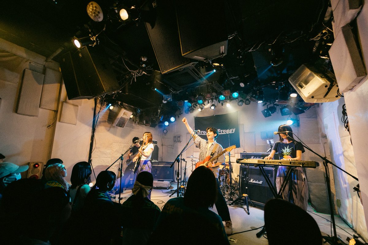 2025年8月4日(月)
Groggy-Froggy pre.
『雨のち曇りを晴れにカエルツアー』
at 下北沢MOSAiC

<a href="/yotsuph/">ツチヤ ヨウタ｜カメラマン📸</a>