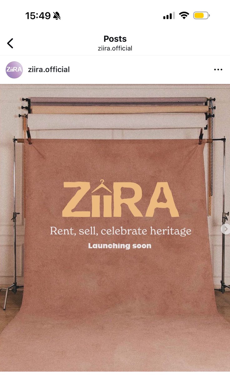 <a href="/_Nicksy/">NICKSY</a> A friend is launching an app called @ziira.official on Instagram, where people can rent or sell their aso ebi. It’s a more sustainable way to give these beautiful outfits a second life, instead of leaving them in your cupboard or throwing them away.