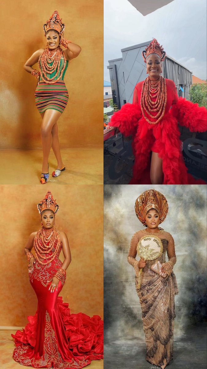 No6924269937721's tweet photo. Esan attire 😍😍😍 #esanbride #esanoyee #esan https://t.co/bR9Qffb1aG