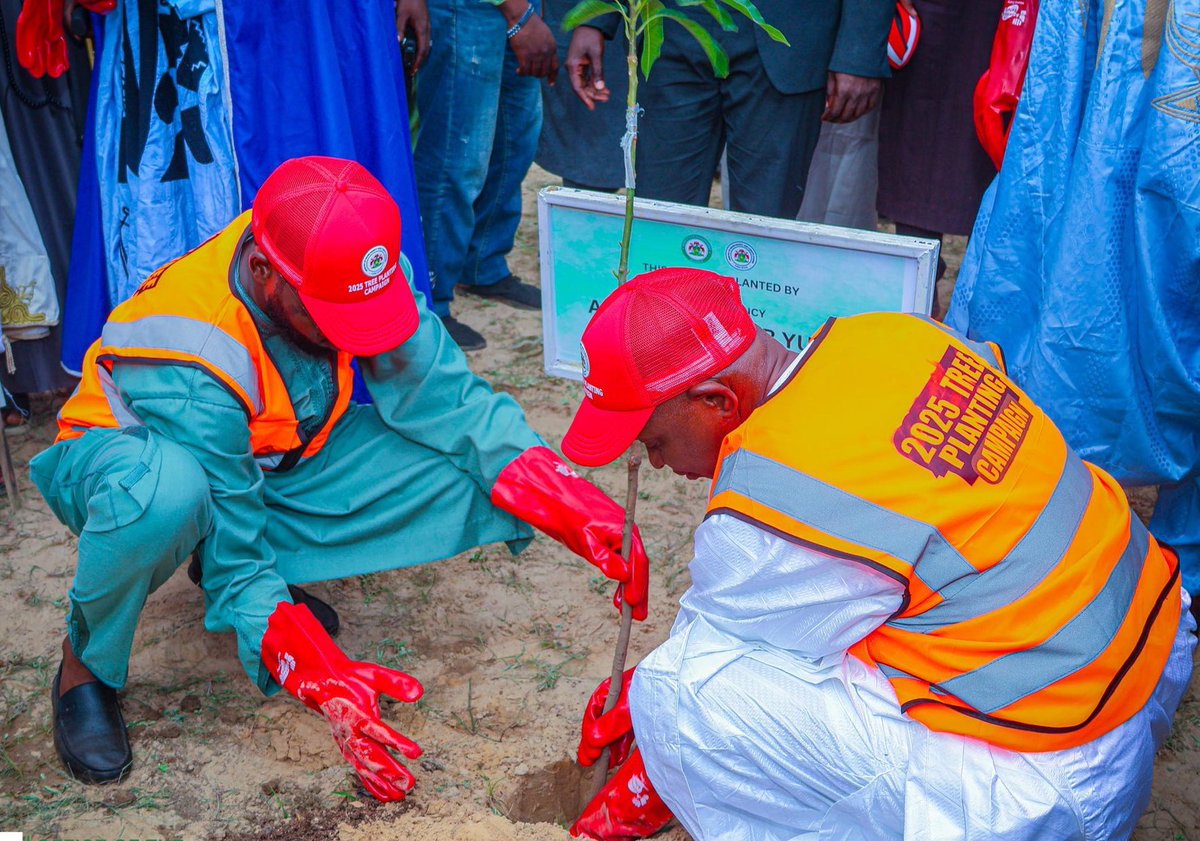 BashirAhmaad's tweet photo. I intend to plant 5,000 trees in my local community, Gaya and our environs, as part of a personal initiative to support the Kano State Government’s Five Million Tree Planting Campaign and the Federal Government’s efforts in combating erosion and addressing climate change.

To ensure smooth execution, I have engaged a dedicated team of 20 people, including a project manager, to oversee the entire process from planning, planting and nursing. 

Special thanks to the Governor of Kano State @KYusufAbba and the Honourable Commissioner for Environment @DahirMHashim for the swift response and approval. Deeply appreciated.

We will make our community greener and great by ourselves. 🌱🌱🌱