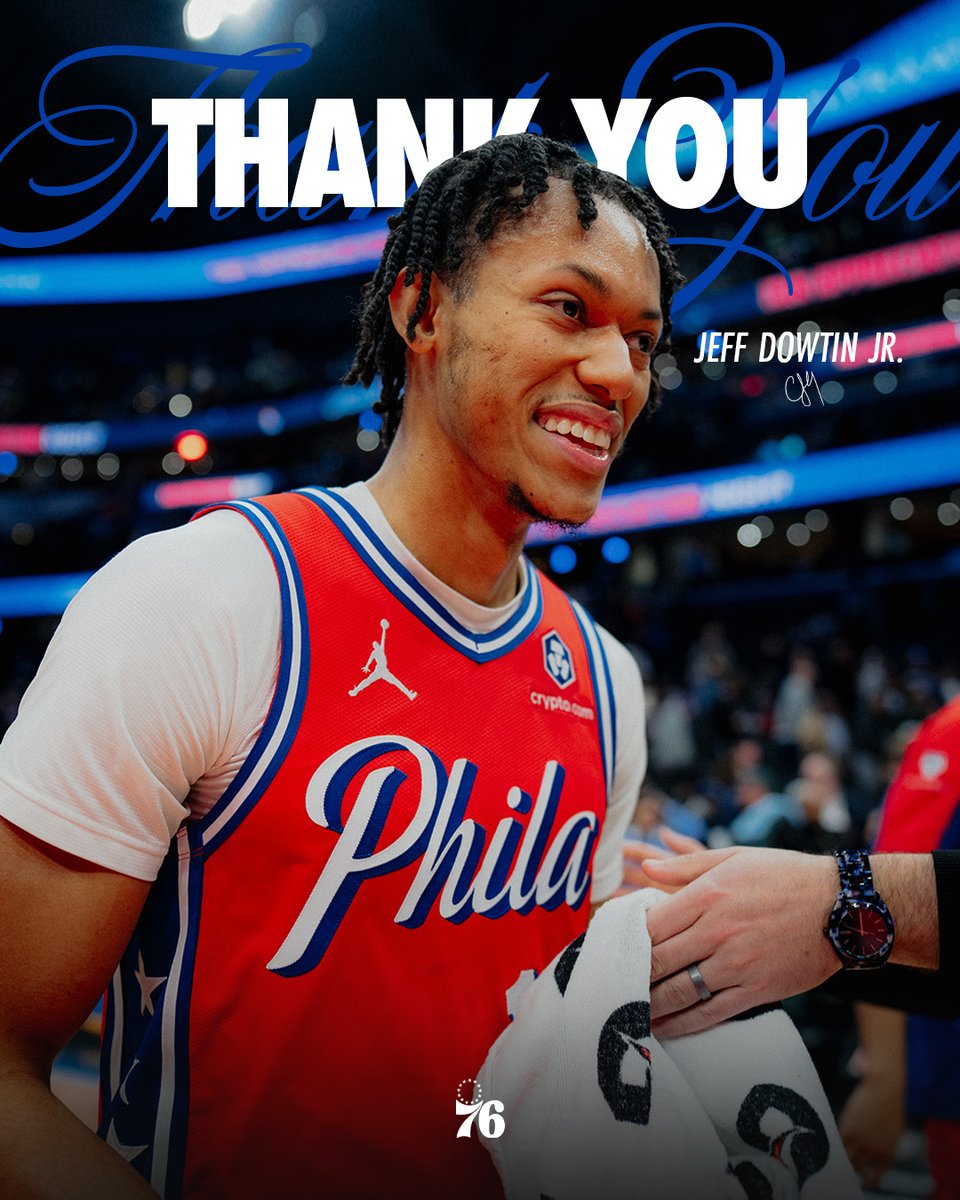 thanks for everything, <a href="/JeffD_11/">Jeff Dowtin Jr</a>! 💙❤️