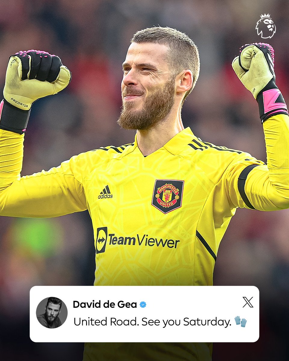 Former Manchester United star David de Gea returns to Old Trafford with Fiorentina this Saturday 👀

It’s the first time he’s returned to the Theatre of Dreams since leaving the club 2 years ago 👏