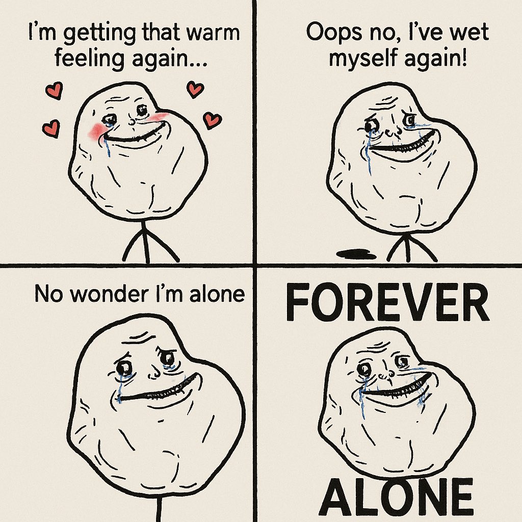 <a href="/FAcoinSolana/">Forever Alone $FA</a> Plot twist: the warm feeling was friendship… until it wasn’t. $fa