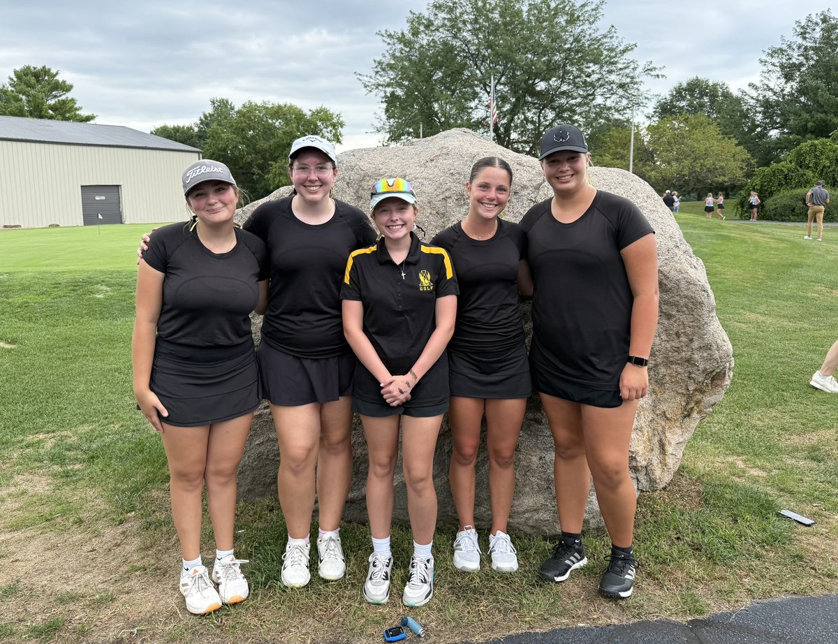 AvonHSGolf (@avonhsgolf) on Twitter photo We really enjoyed our first girls golf event of the season at the Plainfield Invitational yesterday!
Our Seniors led the way with Lia Gawryk shooting an 84 and Marin Parker shooting an 89.
Thanks to <a href="/PHSgirlzgolf/">Red Pride Girls Golf</a> and Deer Creek Golf Club for hosting a great tournament! We really enjoyed our first girls golf event of the season at the Plainfield Invitational yesterday!
Our Seniors led the way with Lia Gawryk shooting an 84 and Marin Parker shooting an 89.
Thanks to <a href="/PHSgirlzgolf/">Red Pride Girls Golf</a> and Deer Creek Golf Club for hosting a great tournament!