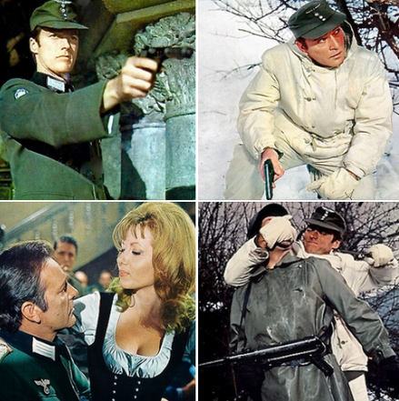 WHERE EAGLES DARE 1968
Richard Burton   Clint Eastwood
Mary Ure   Patrick Wymark
Ingrid Pitt   Donald Houston
Derren Nesbitt   Anton Diffring
#BrianGHutton
#RichardBurtonDOTD1984