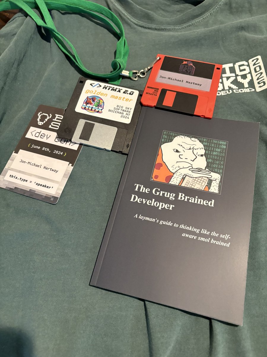atdeastl's tweet photo. Gotta catch em all
#htmxcon #bigskydevcon #htmx https://t.co/UAi8JH8sTu