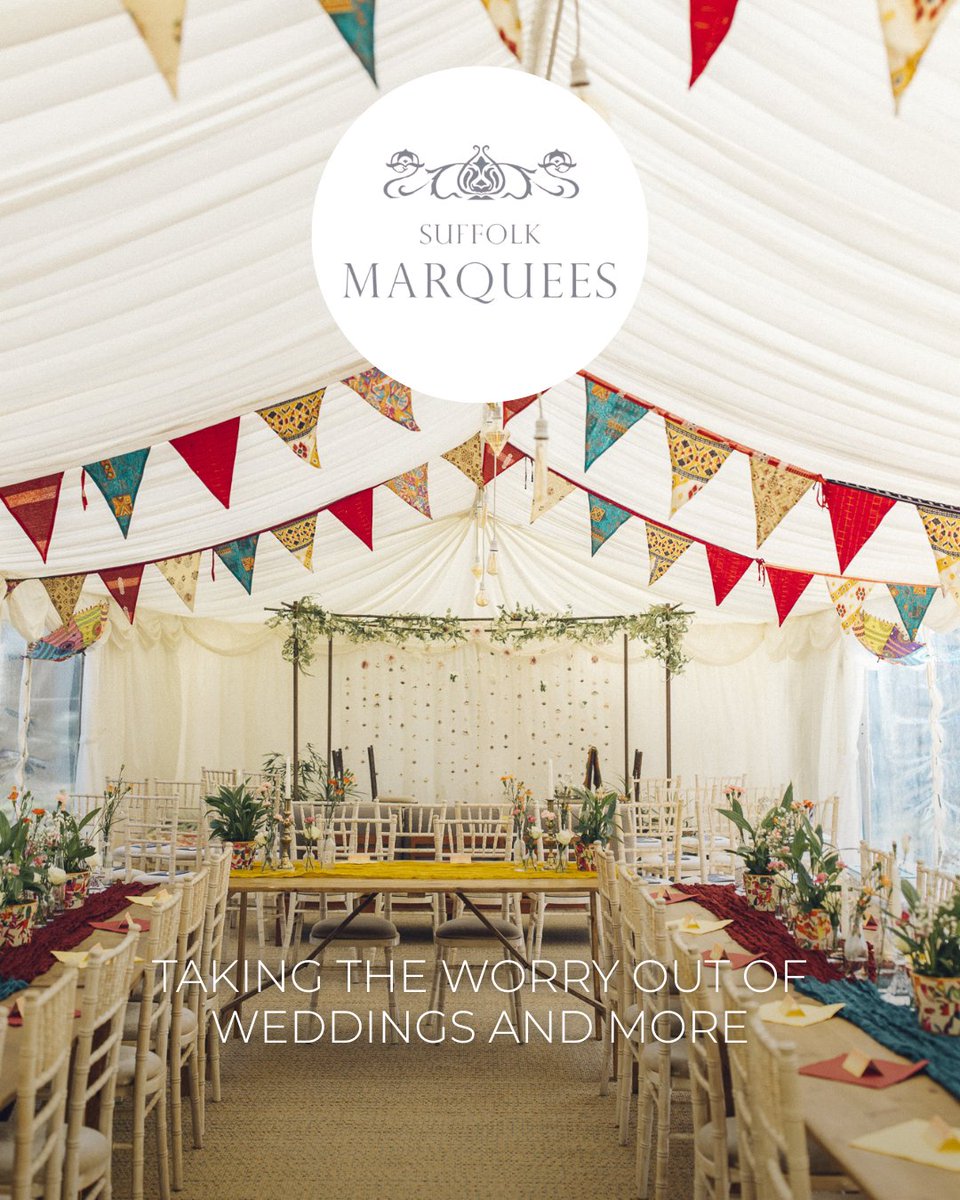 Event planning can be stressful, but there's one thing you don't have to worry about - your temporary cover! At Suffolk Marquees, we take the worry out of weddings and other big events, so that you can relax knowing your plans are in good hands.

📞 01473 603310⁠