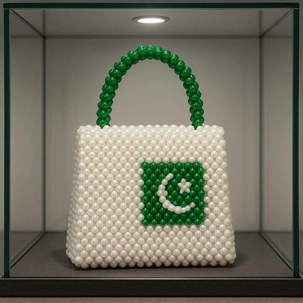 KalraTeto30823's tweet image. Celebrate Independence Day in style! 🇵🇰
Our handmade beaded bag with Pakistan's flag is the perfect tribute.
Price: Rs. 3000
📦 Order now – DM or WhatsApp 03040942541
#14August #StoneAndStyle #PakistaniCraft #BeadedBag #SupportHandmade #PakistanZindabad