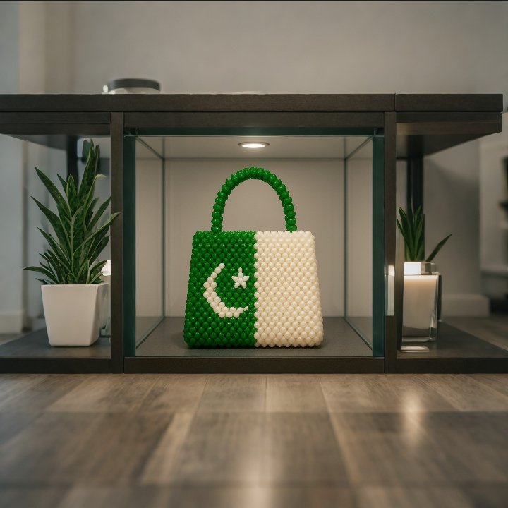 KalraTeto30823's tweet image. Celebrate Independence Day in style! 🇵🇰
Our handmade beaded bag with Pakistan's flag is the perfect tribute.
Price: Rs. 3000
📦 Order now – DM or WhatsApp 03040942541
#14August #StoneAndStyle #PakistaniCraft #BeadedBag #SupportHandmade #PakistanZindabad