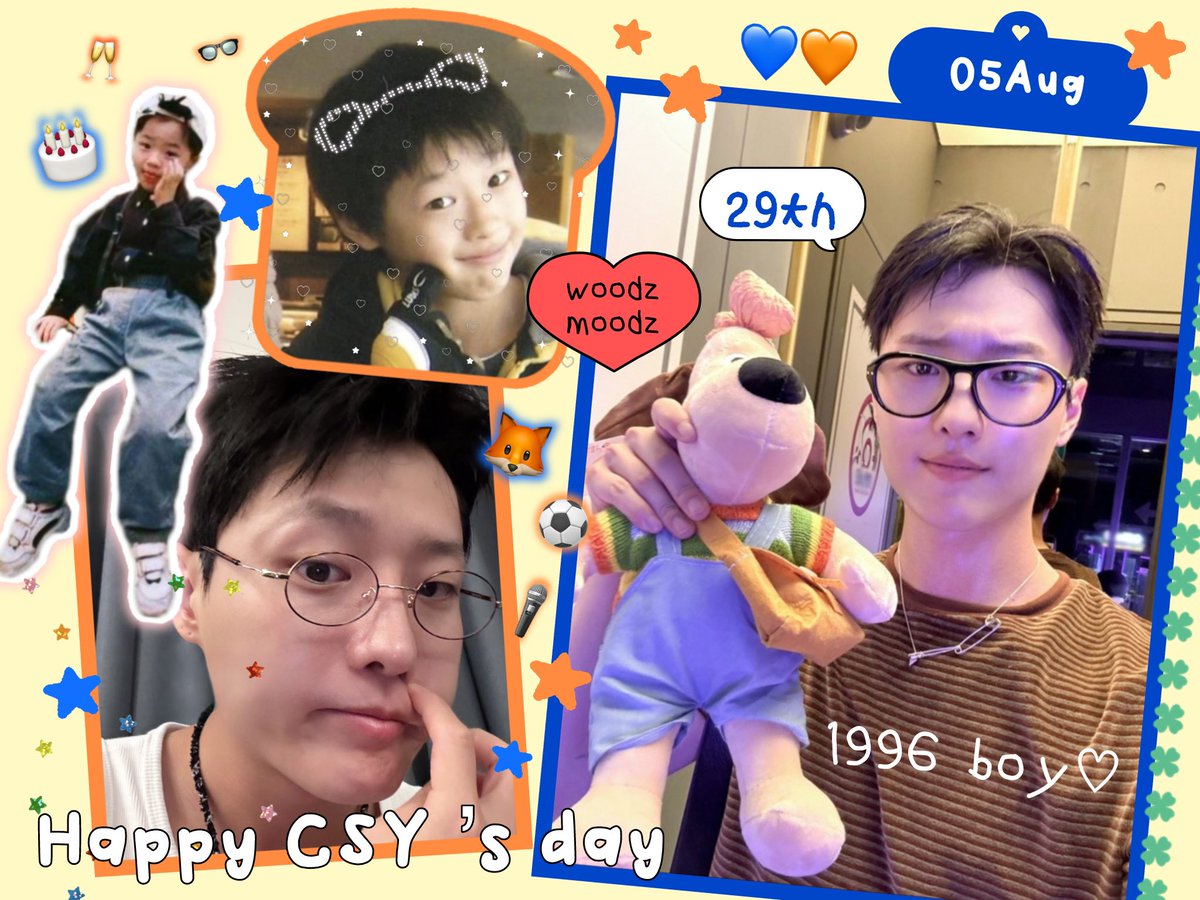444sep's tweet photo. happy 𝔀oodz 's day ! 💙🧡
รักมากมาก🫳🏻 ขอบคุณที่เกิดมาให้รักนะอ้วร

#WOODZ #우즈 *🦊
#HAPPY_WOODZ_DAY https://t.co/1iLjmi3kDd