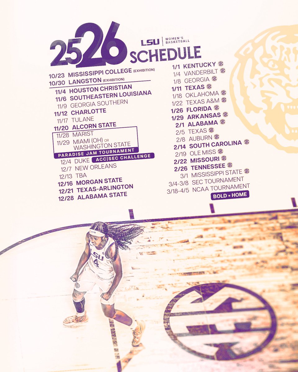 The 2025-26 Schedule Is Here 🍿

📄 lsul.su/4lc4Pmg