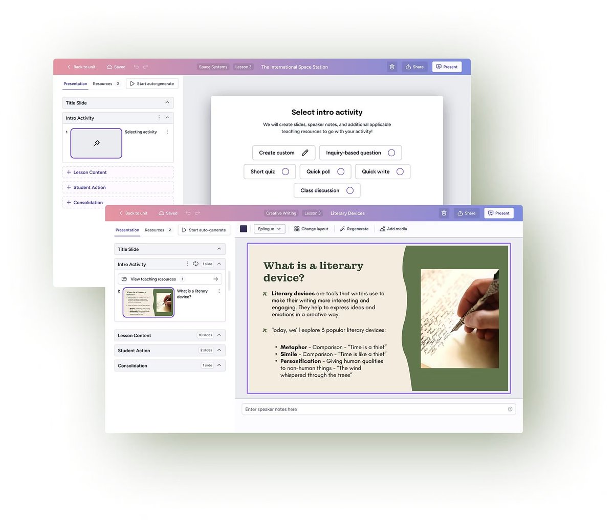 Start your #BackToSchool season with <a href="/TeachAidAI/">TeachAid</a> – your all-in-one #AI solution for dynamic lesson planning, engaging presentations, and personalized student learning! 🚀 #education #edtech teachaid.ca