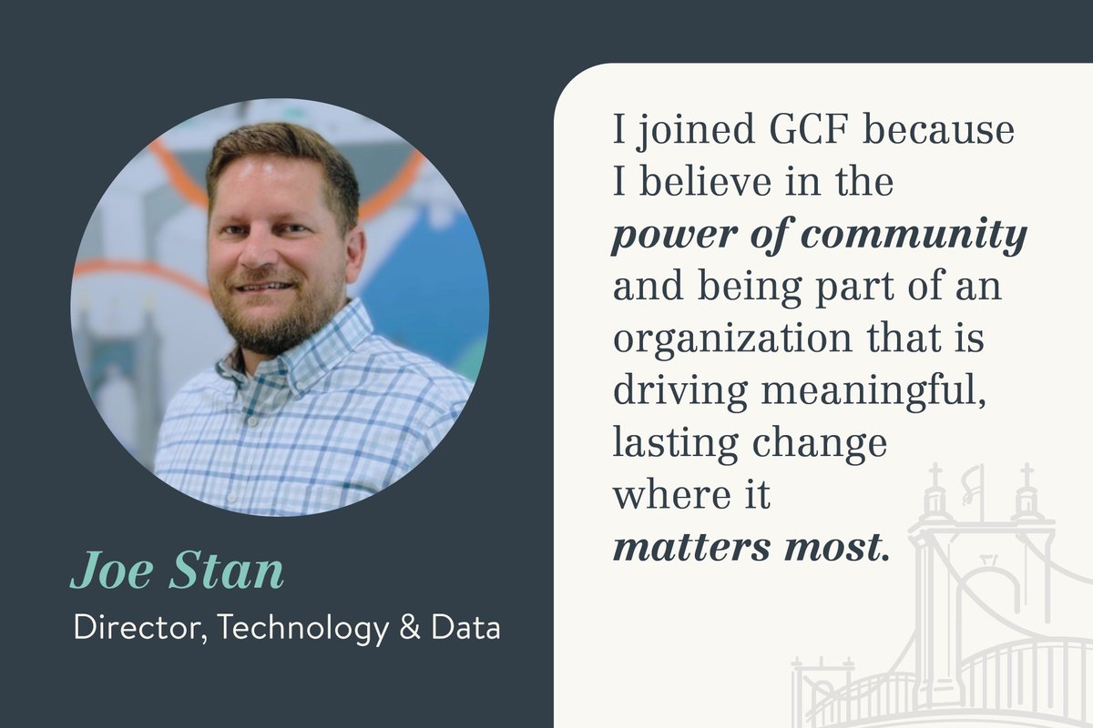 Join us in welcoming Joe Stan, director, technology and data, to the GCF team!