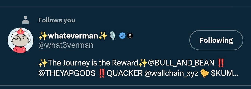 Ghostweb (Ø,G) 「 🖐️ ✦ 🇳🇬 」 (@emmanuelvituss) on Twitter photo See who's life is about to change.
Thanks <a href="/what3verman/">✨whateverman✨🎙️</a> for saying I'm awesome
You are the OG of the game. 🙌 See who's life is about to change.
Thanks <a href="/what3verman/">✨whateverman✨🎙️</a> for saying I'm awesome
You are the OG of the game. 🙌