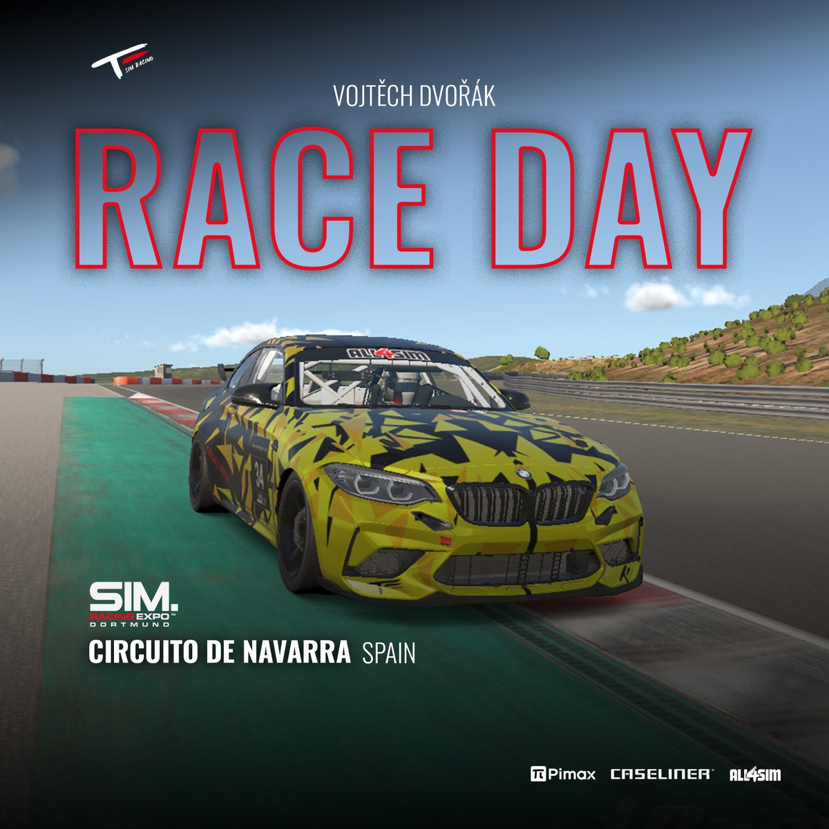 TomasEngeSimRacing (@tomas_enge_sim) on Twitter photo The road to <a href="/SimRacingExpo/">SimRacing Expo</a> starts here 🔥
<a href="/Vovota04/">Vojtěch Dvořák</a> is heading to the Circuito de Navarra for today's race 🏎️
VAMOS 🇪🇸 The road to <a href="/SimRacingExpo/">SimRacing Expo</a> starts here 🔥
<a href="/Vovota04/">Vojtěch Dvořák</a> is heading to the Circuito de Navarra for today's race 🏎️
VAMOS 🇪🇸