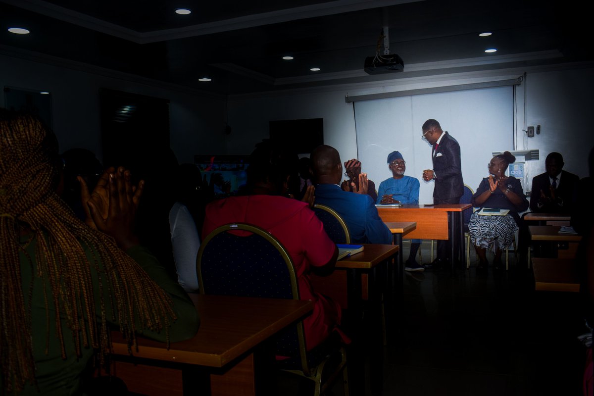 CIoD NIGERIA -The Chartered Institute of Directors (@ciodnigeria) on Twitter photo Charting the Future, Honoring the Past ๐
In his first official meeting with CIoD Nigeria staff, our new DG/CEO, Dr. Taiwo Nolas-Alausa <a href="/tnolas/">Dr. taiwo nolas-alausa</a> , shared his vision for the Institute, one rooted in strategic growth. Charting the Future, Honoring the Past ๐
In his first official meeting with CIoD Nigeria staff, our new DG/CEO, Dr. Taiwo Nolas-Alausa <a href="/tnolas/">Dr. taiwo nolas-alausa</a> , shared his vision for the Institute, one rooted in strategic growth.