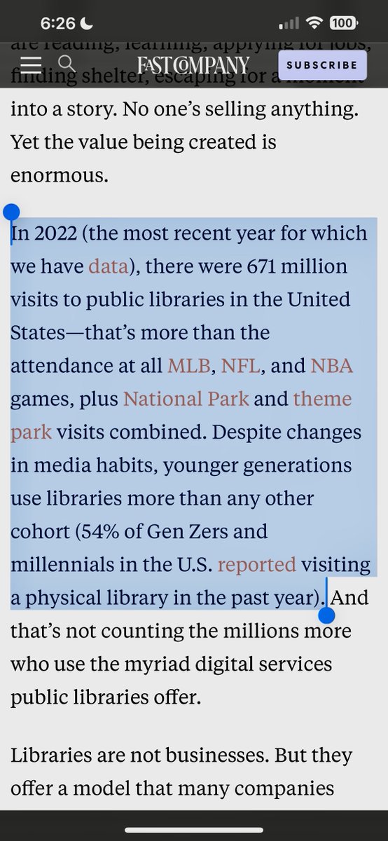 Sophie Bakalar (@sophiebakalar) on Twitter photo New piece by <a href="/cshapiro/">Craig Shapiro ⚽️</a> in <a href="/FastCompany/">Fast Company</a>: Why libraries work, and how companies can learn from them. New piece by <a href="/cshapiro/">Craig Shapiro ⚽️</a> in <a href="/FastCompany/">Fast Company</a>: Why libraries work, and how companies can learn from them.