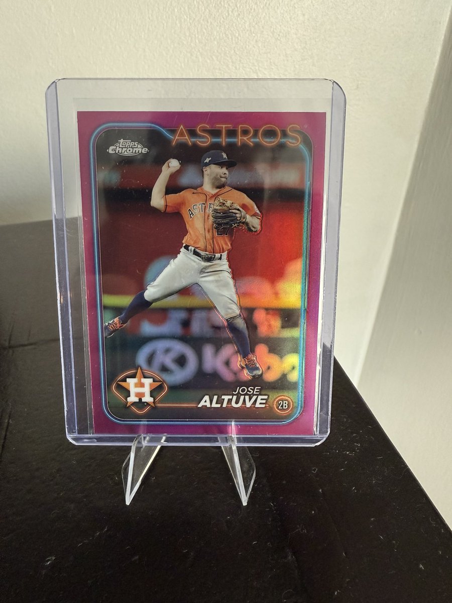 Nate's Card Exchange (@nateexchange) on Twitter photo Day 4 of posting a card until I hit 1000 followers 
Today: <a href="/JoseAltuve27/">Jose Altuve</a> <a href="/astros/">Houston Astros</a> 
#TheHobby <a href="/CardPurchaser/">Card Purchaser</a> Day 4 of posting a card until I hit 1000 followers 
Today: <a href="/JoseAltuve27/">Jose Altuve</a> <a href="/astros/">Houston Astros</a> 
#TheHobby <a href="/CardPurchaser/">Card Purchaser</a>