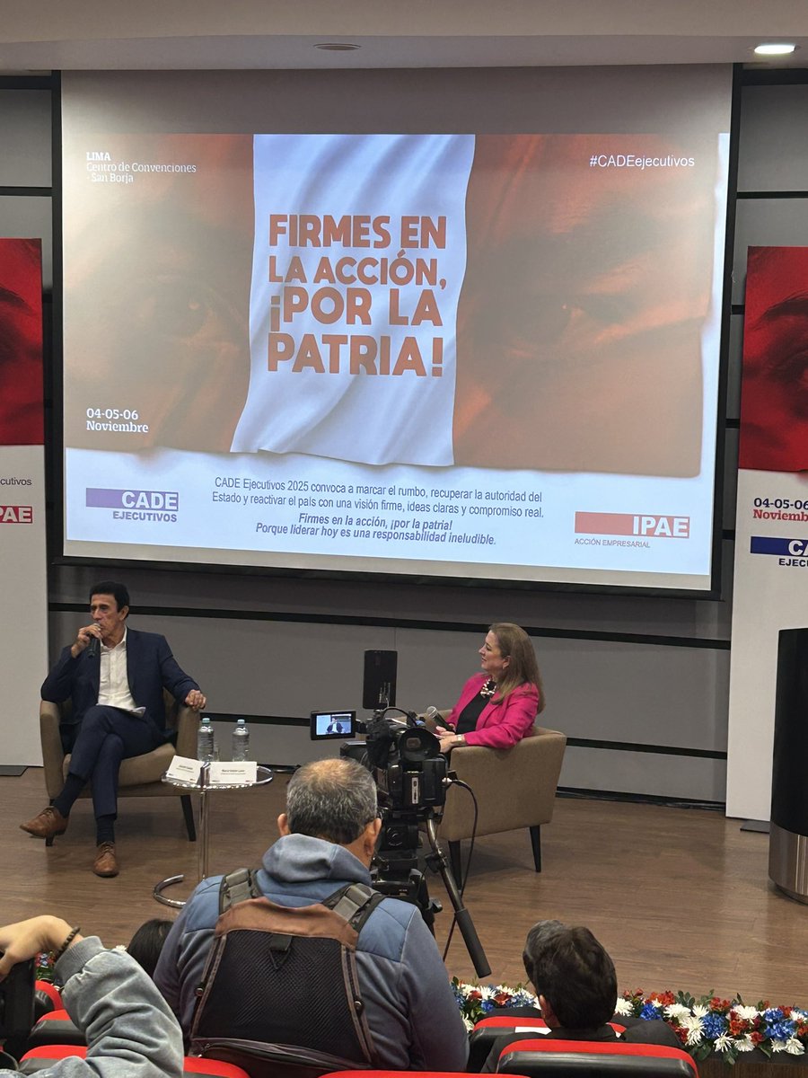 CADE EJECUTIVOS 2025 ha invitado al Pdte de Argentina Javier Milei para hablar sobre “¿Por qué fracasan los Gobiernos?” 

Vía <a href="/RPPNoticias/">RPP Noticias</a>