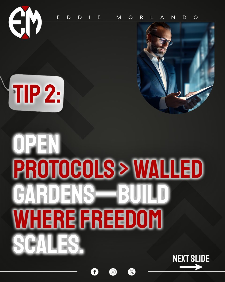 Ed_Morlando's tweet image. 🔗🌐 Own your identity. Build with open networks. Web3 means collaboration, not consumption. Community-first wins the long game.
.
Visit my websites 👉huggingtraffic.com; rrkttoken.com
.
#BuildThroughFailure #CryptoStruggles #LearnAndBuild #StartupReality