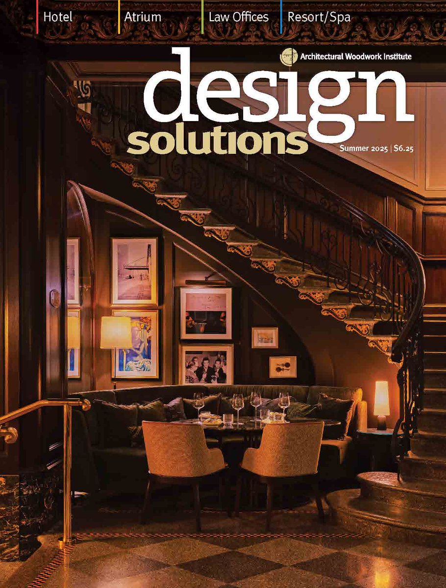 HOT off the (Internet) presses ... our Summer 2025 edition of Design Solutions is here!! 

nxtbook.com/nxtbooks/awi/d…

#awiforward #awidesignsolutions #magazine #publication #woodworking #millwork #architecture #featuredprojects
