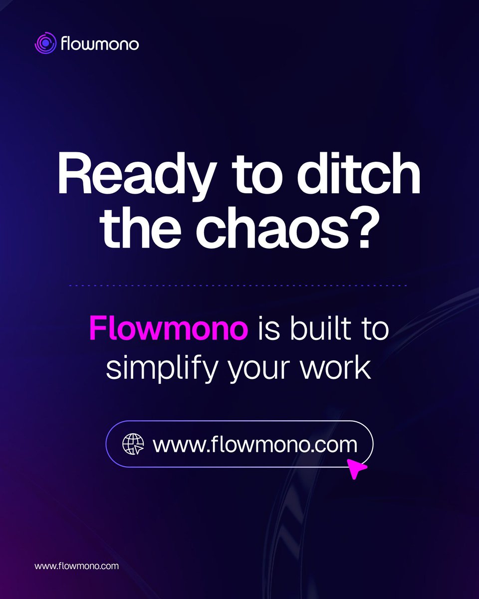 Flowmonoinc's tweet image. Tired of waiting around for signatures?
Flowmono E-Sign helps you take control and keep things moving. No more paperwork delays.
Just fast digital signing that keeps your business ahead of the game.
#Flowmono #ESign #DigitalSignature #Productivity