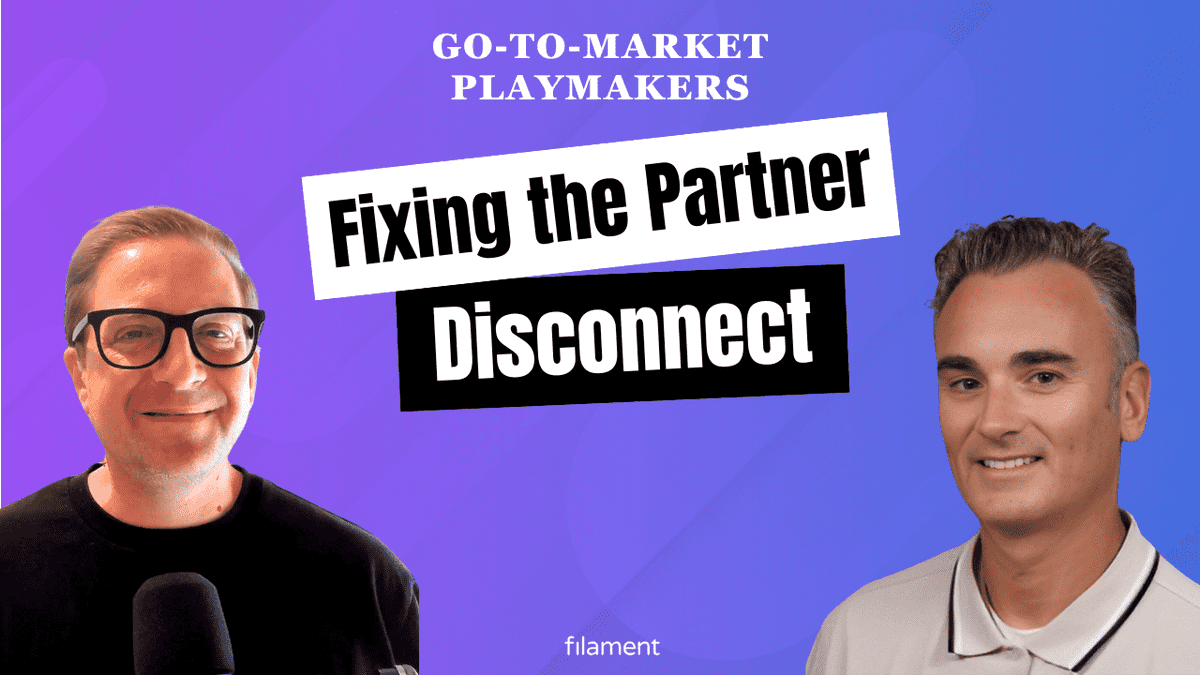 Pipeliner CRM (@pipelinercrm) on Twitter photo 🚀 New Filament Digital podcast!
<a href="/JohnGoldenFRR/">John Golden</a> CSO at Pipeliner CRM, explores how to fix the partner disconnect and align GTM strategy.
Boost collaboration, drive growth.
🎧 Listen: zurl.co/5sxcH#pipeline… #PartnerStrategy #SalesGrowth #GoToMarket 🚀 New Filament Digital podcast!
<a href="/JohnGoldenFRR/">John Golden</a> CSO at Pipeliner CRM, explores how to fix the partner disconnect and align GTM strategy.
Boost collaboration, drive growth.
🎧 Listen: zurl.co/5sxcH#pipeline… #PartnerStrategy #SalesGrowth #GoToMarket