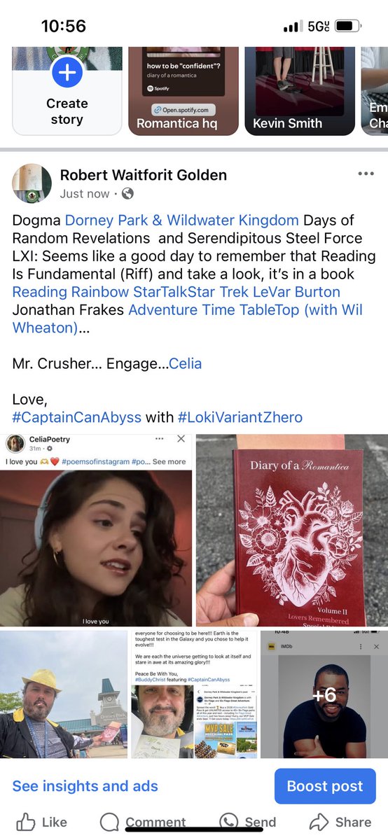 RobWeppel's tweet image. @ThatKevinSmith @WilliamShatner @SirJeremyLondon @SirPatStew @BrentSpiner #FirstCause… Captain… readings indicate #loveAt1stSight of #Goodgoddess5 in need of @FortnitexAT Adventure Time Puhoy @jonathanfrakes8 

Commanders Log, Supplemental
#CommanderCanAbyss is better thanTSgt