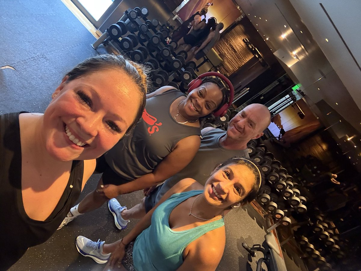 A_Foxy_Lady's tweet image. Great early morning physical well being the last couple of days before GM Conference in Las Vegas! #ChilisLove #BestLife