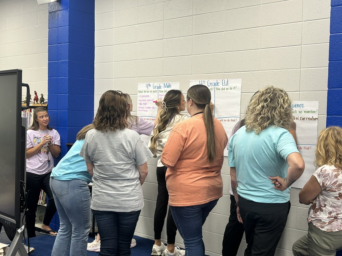 Went by the <a href="/ForestHillsEle/">Forest Hills</a> Data Day, as they introduce some morale boosting activity call s ‘Finish The Lyric Friday as they prepare to transition into a look at last year and where they are going! #fcslearn #yoursystemourcommunityoneflorence #hardworkpaysoff