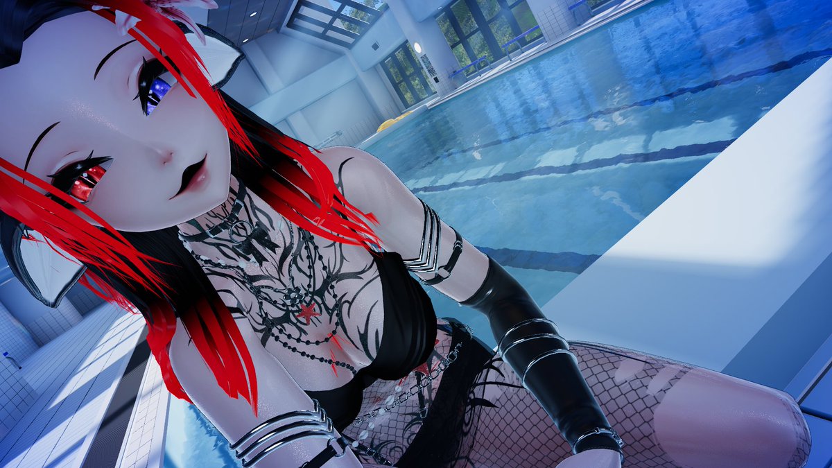 KittKattvr's tweet photo. Anyone wanna come for a swim? 💦

Avi: Shiora by @GothMommyRinny 

Photo edit: @SmuffyVr 

#VRChatPhotos #vrchat #vrchatavatar #VRChatPhotography #VRChat https://t.co/BWvUnSjIi5