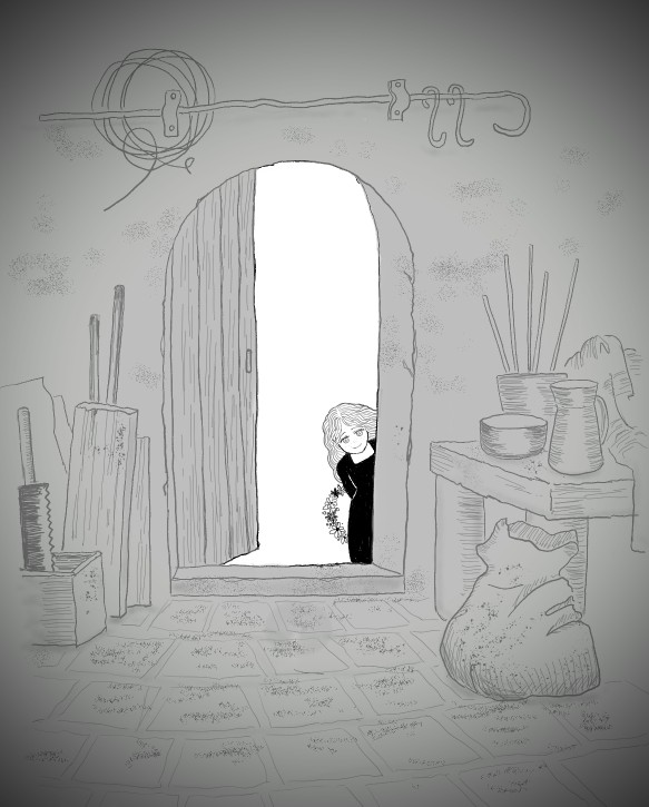 MmeSansyo's tweet image. あの日見た少女
#第3回オークの樹の下ワンライ・ワンドロ
#undertheoaktree 
#オークの樹の下