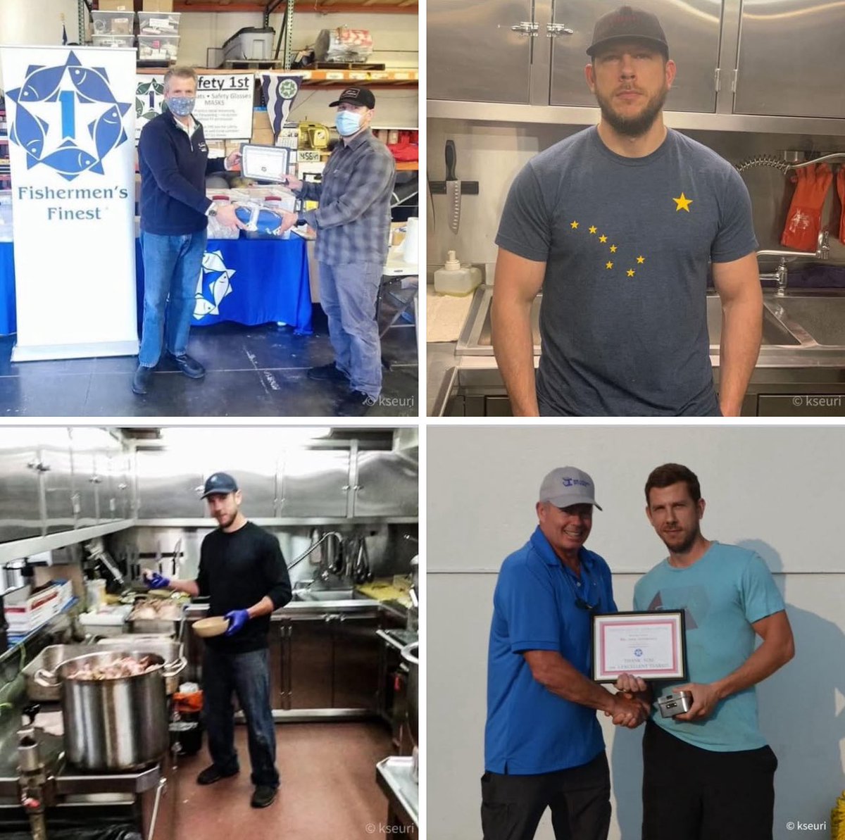 kseuri's tweet image. Pride in profession bit.ly/2Ya7FDM recognizing 15-year USIntrepid chief steward Joel Stockdale. From fish processor to cook to Chief Steward, Joel is a valued member of the FFamily. Keep up the good work, Joel. I’m proud to work with you. Have a good offload today in