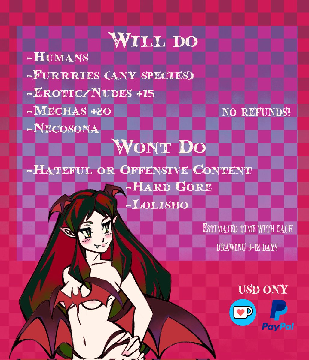 KatyKakasmaeda || COMMISSIONS OPEN! (2/15) tweet media
