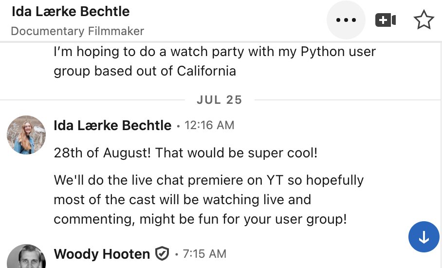 California Python tweet media
