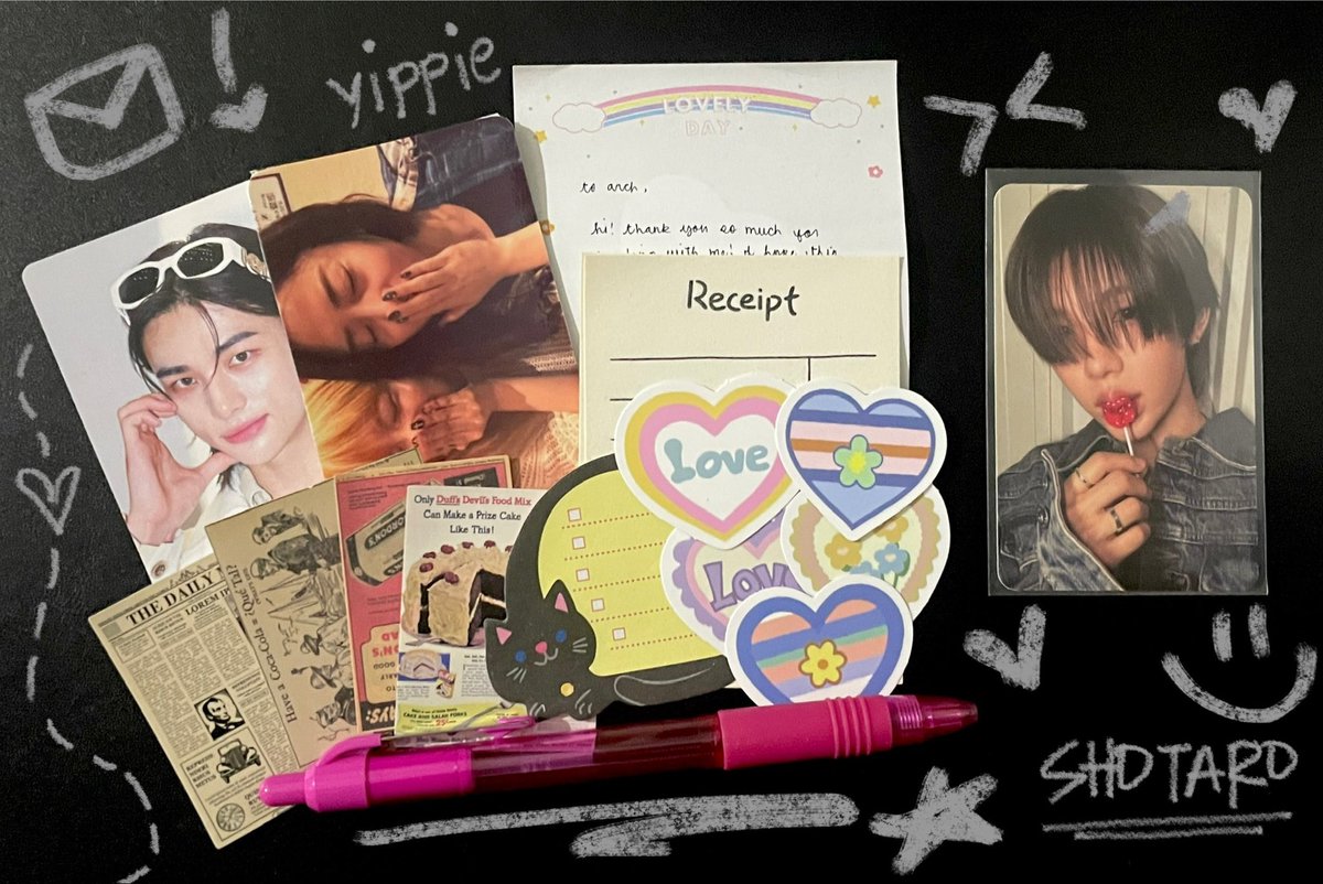 wntnnoodlesoup's tweet photo. 📮 #archauls
love mail alert .ᐟ
∧,,,∧
( ̳• · • ̳)
/ づ♡ ❝ my trade came home todaaayyyy AAAA taro's finally hereeee, thank you so much for trading with me lia! AND THE FREEBIES?!?! HELLOOO i'll use them thank u 🥹 see u soon! ❞
જ⁀➴
#fromkkum
@kkumjeo https://t.co/vnqTMXIvJJ