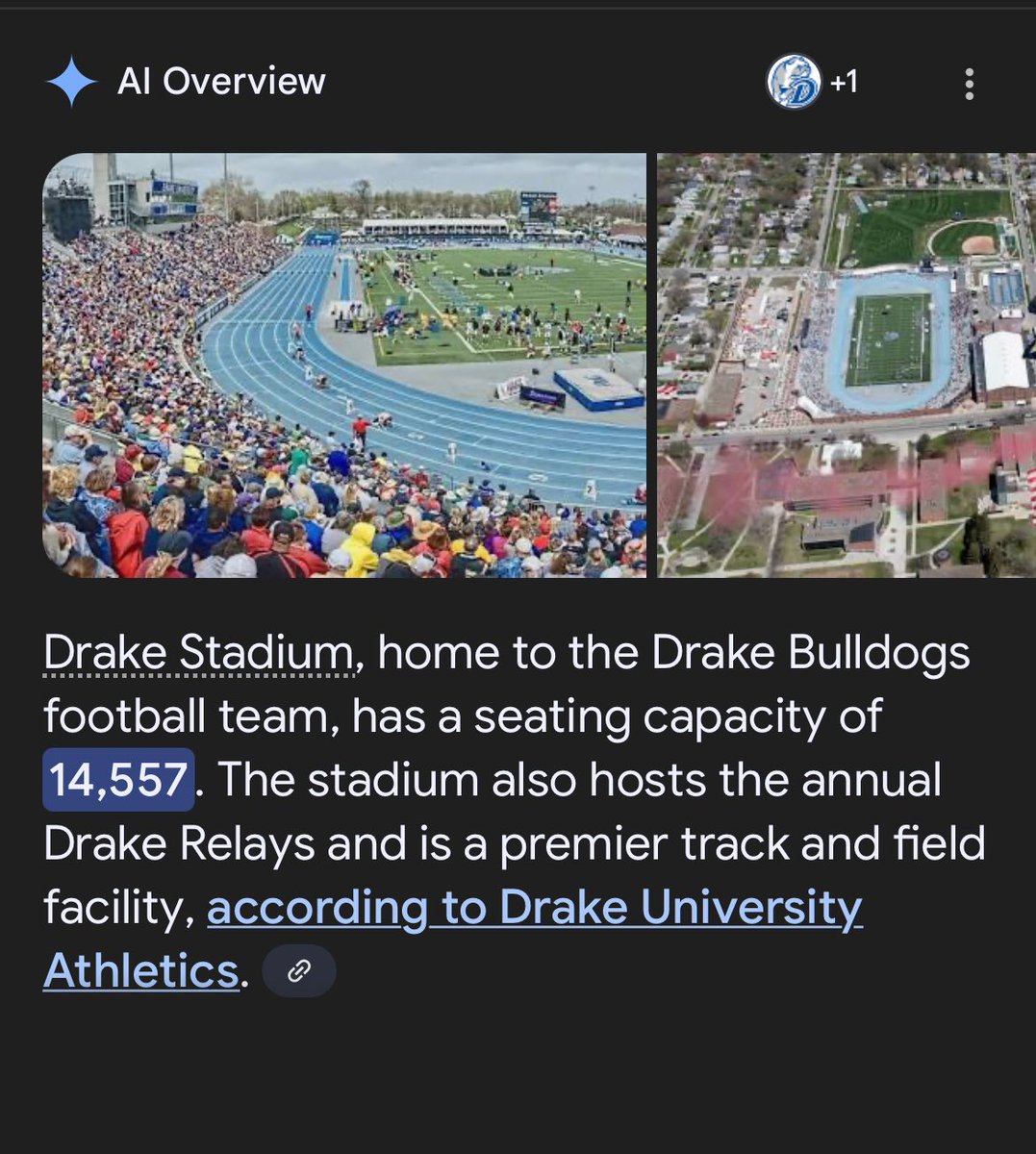 Kerrcybertruck's tweet image. I’d like to offer 3 other places besides Eugene that would absolutely have an average attendance much higher than 7,419 people

Just because Nike/Oregon bankrolls USATF doesn’t mean we need to keep hosting big meets in a small city in the most remote corner of the country