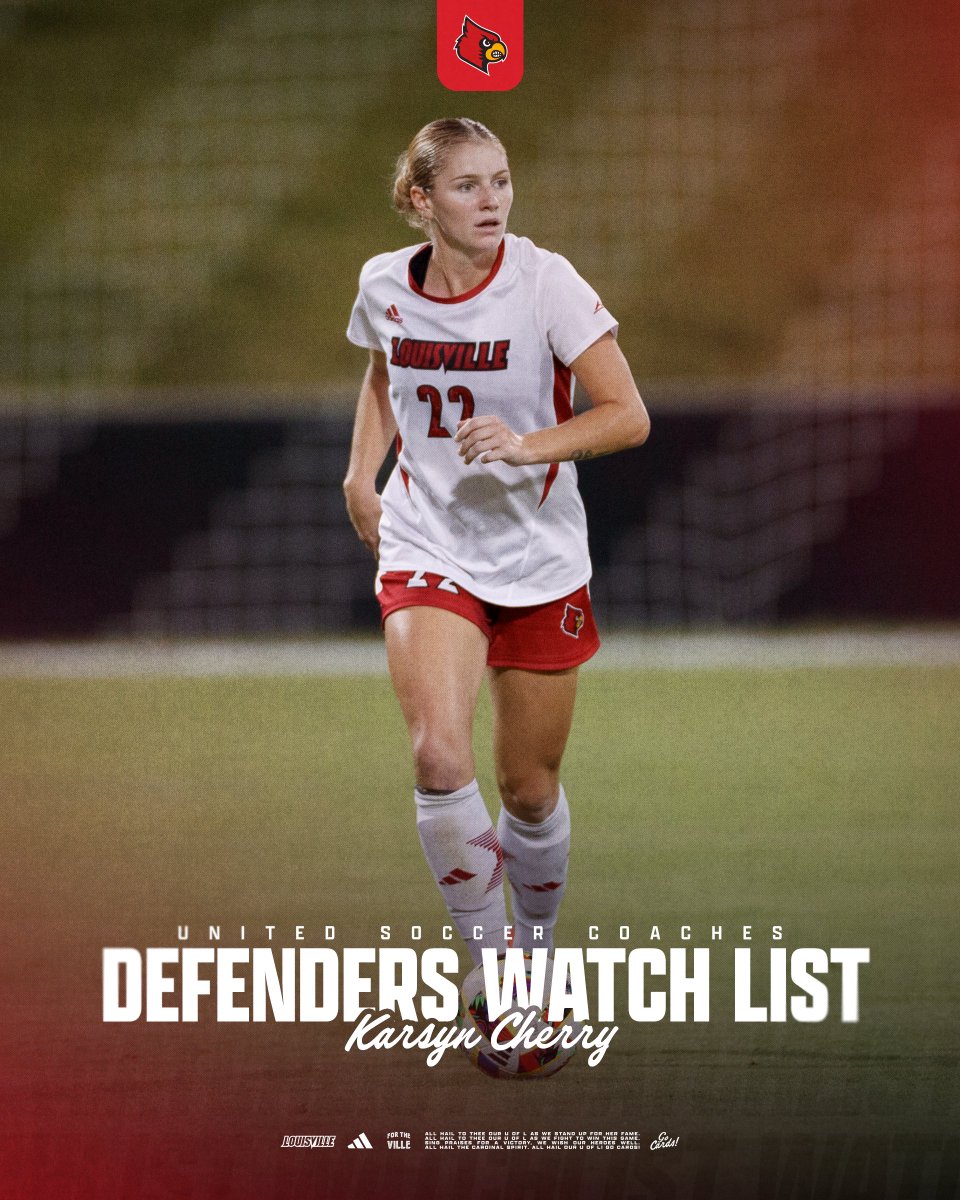 𝐔𝐧𝐢𝐭𝐞𝐝 𝐒𝐨𝐜𝐜𝐞𝐫 𝐂𝐨𝐚𝐜𝐡𝐞𝐬 𝐃𝐞𝐟𝐞𝐧𝐝𝐞𝐫𝐬 𝐖𝐚𝐭𝐜𝐡 𝐋𝐢𝐬𝐭 🏅

Congrats to <a href="/CherryKarsyn/">karsyn cherry</a> for the watch list accolade 👏

#GoCards