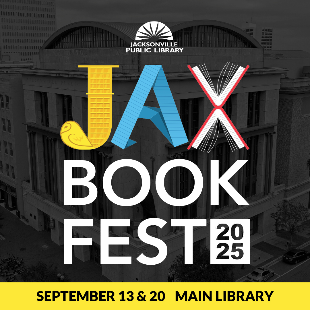 Join us at the Main Library for two epic Saturdays of author talks, workshops, giveaways, and literary fun for all ages.

🗓️ Sept. 13 – Writers’ Day
🗓️ Sept. 20 – Youth + Readers’ Day

📍 Downtown Jacksonville | Jacksonville Public Library
📖 More info: jaxpubliclibrary.org/tags/jax-book-…