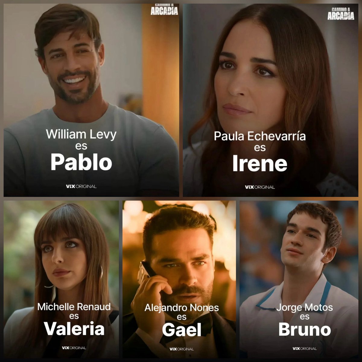 #CaminoaArcadia 
Premieres Friday August 8, 2025, only on #VIX 
Meet the cast! 

<a href="/willylevy29/">William Levy</a> #willevy 
#williamlevy #WLWCalifornia #WilliamLevyWorld 
Repost: #caminoarcadiaserie
