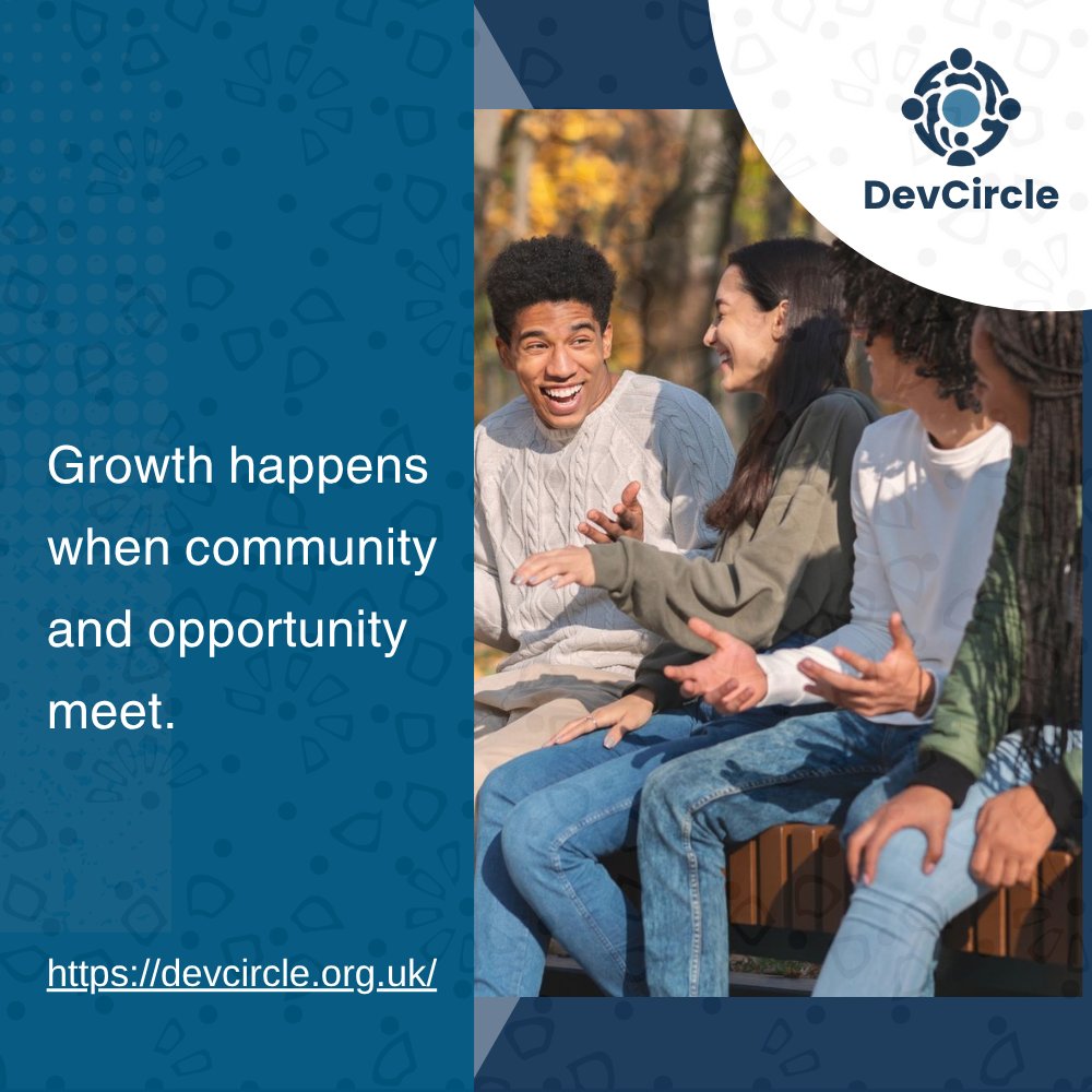 devcircleuk's tweet image. At DevCircle, we create spaces where growth happens through community, mentorship, and meaningful opportunities. Join the circle that empowers you. To get started, visit devcircle.org.uk

#UKTechCommunity #DigitalSkills #DevCircleUK #GenerativeAI #TechForGood