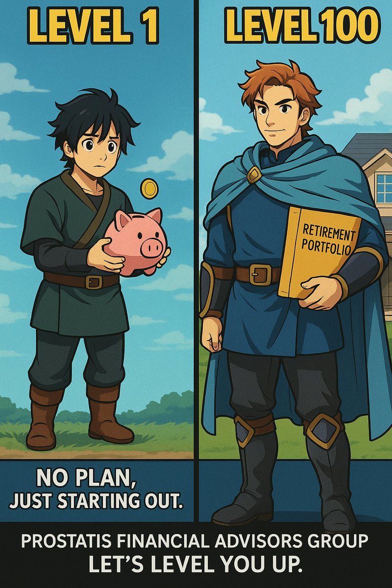 ProstatisFinan1's tweet image. Demon Slayer: The Hinokami Chronicles 2 drops today! 🎮
Level 1: Piggy bank, no plan.
Level 100: Paid-off house, boss-level retirement portfolio. 💰
At #ProstatisFinancial, we help you level up IRL.
📞 Call 410-863-1040 or schedule your complimentary phone call here 👉…