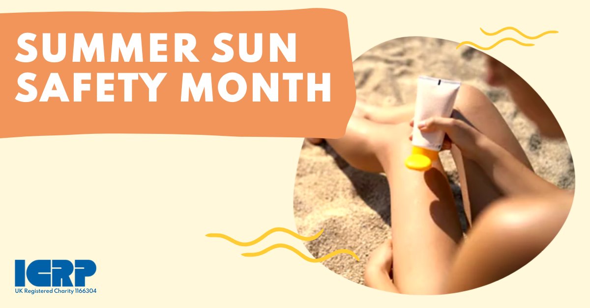 As the summer heats up ICRP wants to remind you to practice sun safety! 

Did you know there are three different types of UV rays? UVA, UVB, and UVC. To stay safe in the sun, be sure to apply sunscreen, wear a hat, stay hydrated, and take  frequent breaks in the shade.