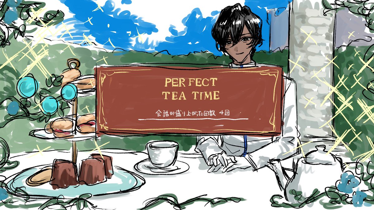 アルジュナとパーフェクトティータイム